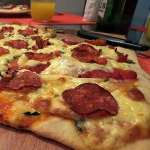 Simple pizza de Pepperoni