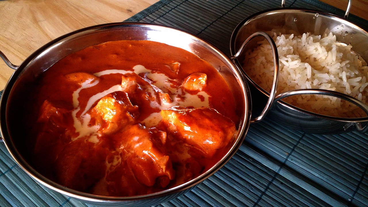 Pollo Tikka Masala con arroz