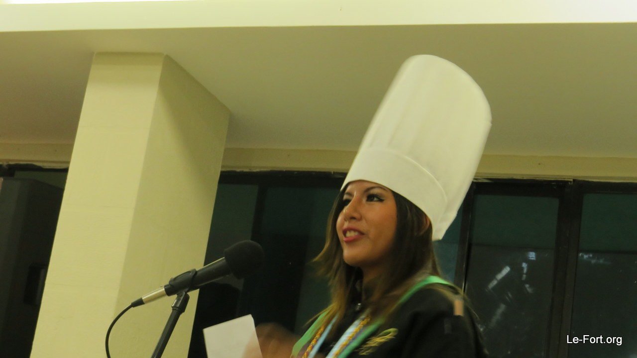 La Chef Andrea Carolina Chango, mejor estudiante de su generación hablando sobre su experiencia como aprendiz, y sobre el poder de transformación de la Cocina.